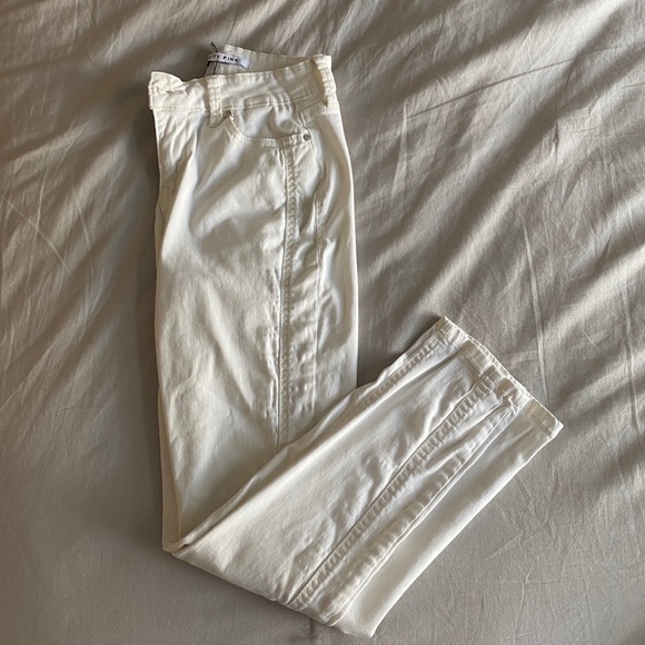 White Celebrity Pink Midrise Ankle Jeans - Picture 1 of 2